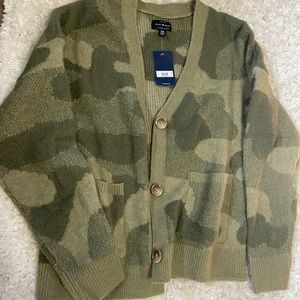 Lucky brand button up sweater cardigan